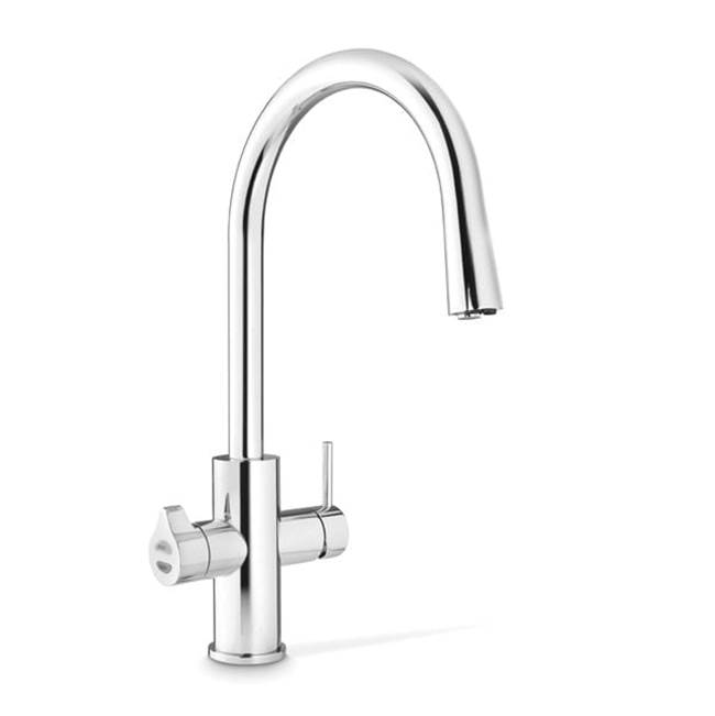 Zip Water HydroTap Boiling, Chilled, Sparkling for Residential and Small Commercial applications with Celsius All-In-One Tap and Faucet - Nickel